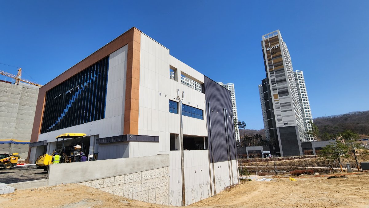 충청남도 대전시 유성구 둔곡동 북대전 농협 둔곡지점 신축공사
