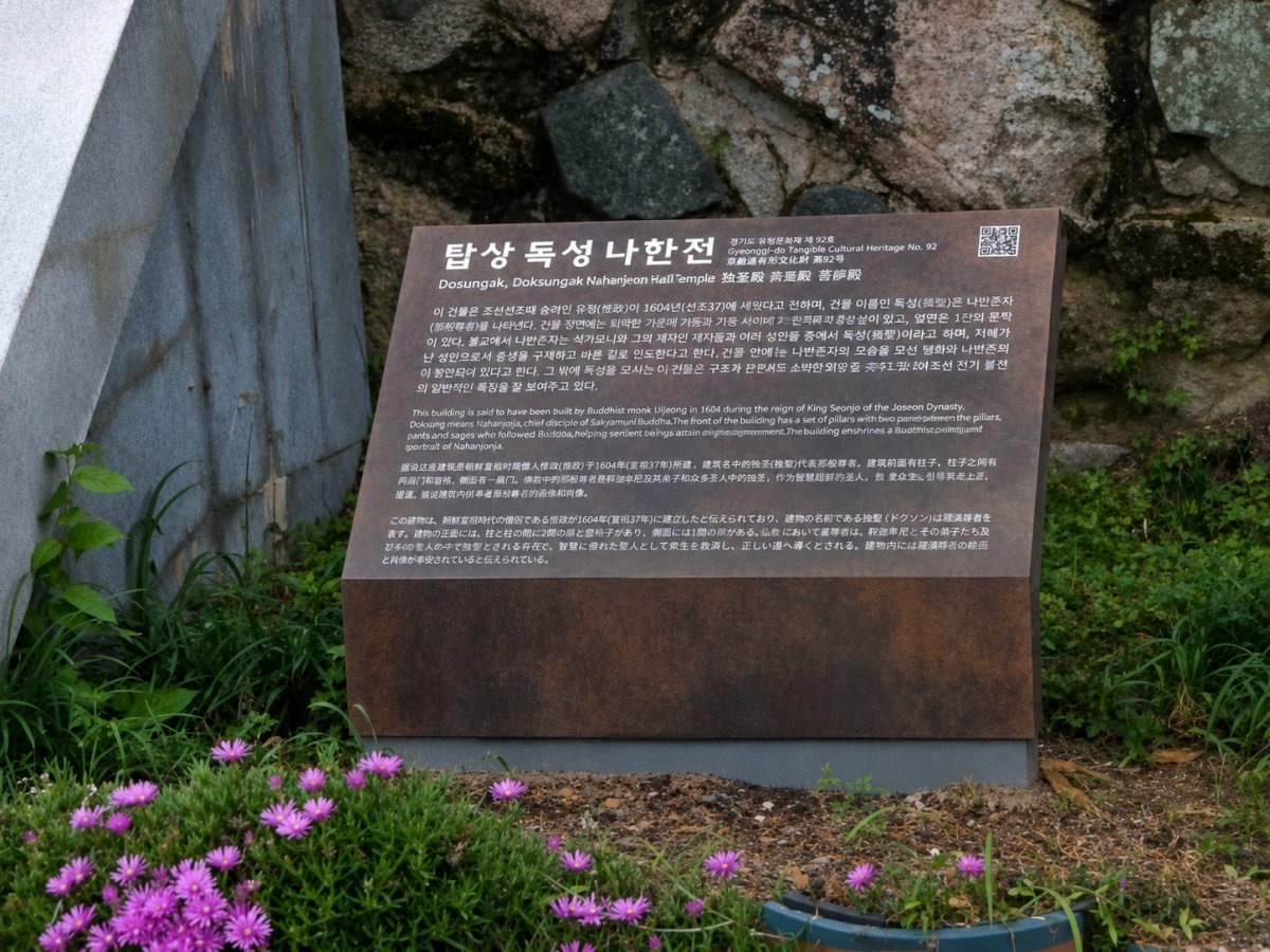 부산시 금정구 범어사 안내판 설치공사
