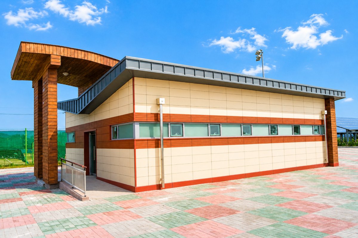 충청남도 태안군 태안종합운동장 옥외화장실 신축공사