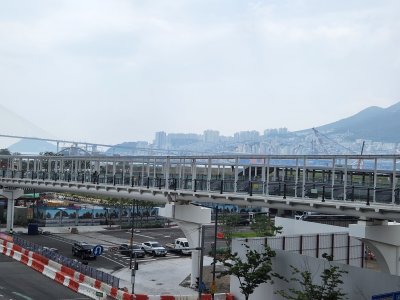 부산항(북항) 재개발 사업 공중연결보행데크 (253M)설치공사