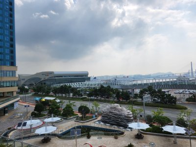 부산항(북항) 재개발 사업 공중연결보행데크 (253M)설치공사